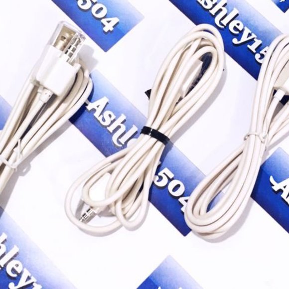 [NEW] PC DATA 3-PACK APPLE IPOD SHUFFLE USB SYNC CABLE CHARGERS 1ST & 2ND GEN - Picture 2 of 3